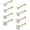 14K Gold Plated-18G, variant on Hypoallergenic Nose Rings 18G 20G Surgical Stainless Steel Nose Rings Studs Cubic Zirconia Nose Ring Labret Nose Piercing Jewelry for Women Men 1.5mm 2mm 2.5mm 3mm