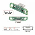thumbnail image 6 of Chenyang 5pcs/set DIY OEM Micro USB2.0 Female Receptacle Socket Connector with PCB Mounting Assembly Solder Type, 6 of 7