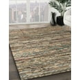 thumbnail image 3 of Ahgly Company Machine Washable Indoor Rectangle Abstract Camel Brown Area Rugs, 5' x 7', 3 of 7