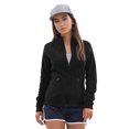 thumbnail image 2 of Skinni Fit - Chaqueta de micro-polar modelo Lightweight para mujer (Negro), 2 of 2