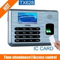 thumbnail image 1 of TX628 Time Attendance Machine TCP/IP Webserver Fingerprint Time Recording Optional ,Easy to Use, 1 of 6