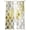 Yellow, variant on Yellow Morocco Sheer Curtains 96 Inch Length 2 Panels Set, Retro Grey Foil Painting Grunge Tribal Voile Window Treatment Semi Sheer Long Curtains Drapes for Bedroom/Living Room/Kitchen 52"x96"x2