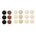 thumbnail image 4 of jifeng 6Pcs 6cm Wicker Rattan Vine Ball DIY Ornaments Crafts white, 4 of 9