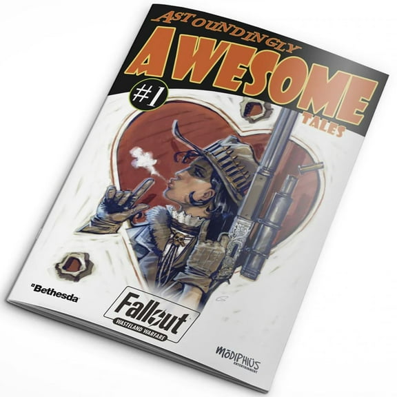 FalloutWasteland Warfare: Astoundingly Awesome Tales: Chapter 1 - Expansion RPG Paperback Book