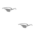 thumbnail image 3 of Gafas de sol media montura Qarigey para hombre estilo Vintage con dioptrías antideslizante, 3 of 6