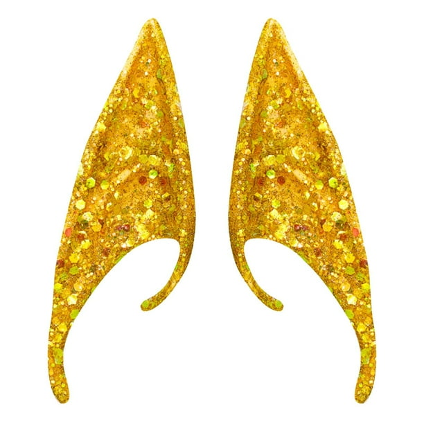 Decoraciones de Halloween, adornos de Halloween, regalos de Halloween Orejas de Halloween Accesorios de COSPLAY Orejas de fiesta Orejas puntiagudas de ciudad (12 cm) una oreja