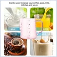 thumbnail image 4 of Utensilio de cocina Jarra de leche de gran capacidad Tazas medidoras de líquidos Mini lata de espresso Olla de vidrio, 4 of 6