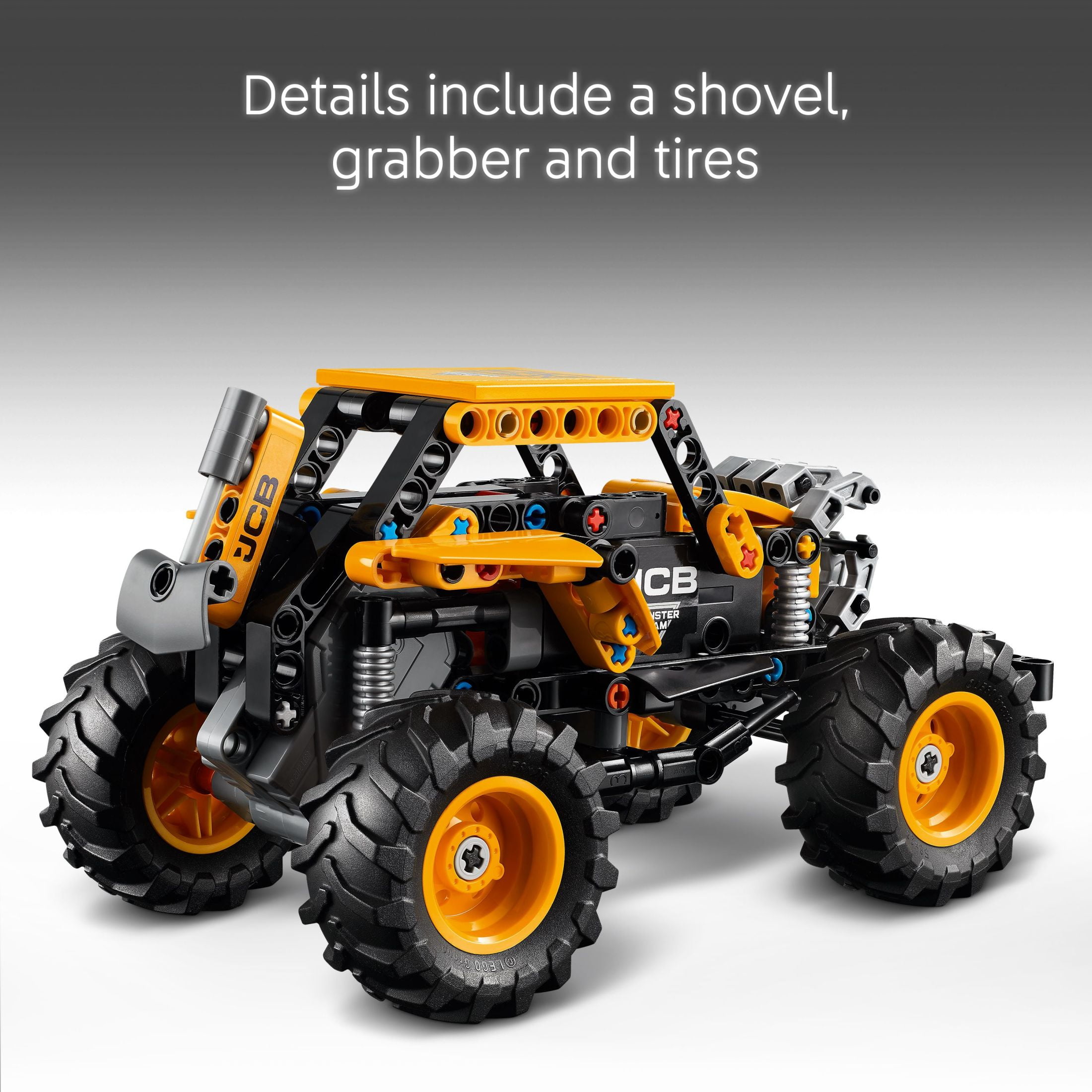 LEGO Technic Monster Jam DIGatron Pull-Back Monster Truck Toys - Building Toys for Kids, Boys & Girls, Ages 7+ - Creative Gift Ideas for Lovers of Monster Trucks - 42199