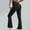 Black, variant on Brondbend Gym Pants Women Women’s Leggings Elastic High Waisted Belly Control Workout Trousers Solid Color Fashion Tights Slim Fit Weekend Athletic Jogger Black