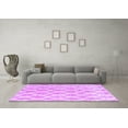 thumbnail image 3 of Ahgly Company Indoor Rectangle Trellis Purple Modern Area Rugs, 3' x 5', 3 of 4