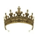 thumbnail image 3 of Tocado de corona de rey para hombre, tocado para bandas, fiestas temáticas, Halloween y Oro oscuro, 3 of 7