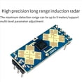 thumbnail image 3 of 4X Módulo de Detección de Sensor Módulo de Radar de Detección de Presencia 24G LD2412 Módulo de Detección de Gran Angular de Radar de Milimétrica, 3 of 5
