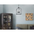 thumbnail image 6 of Madden - Light Black Steel Pendant Light, 6 of 8