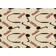 thumbnail image 1 of Ahgly Company Indoor Rectangle Patterned Dark Almond Brown Area Rugs, 5' x 7', 1 of 6