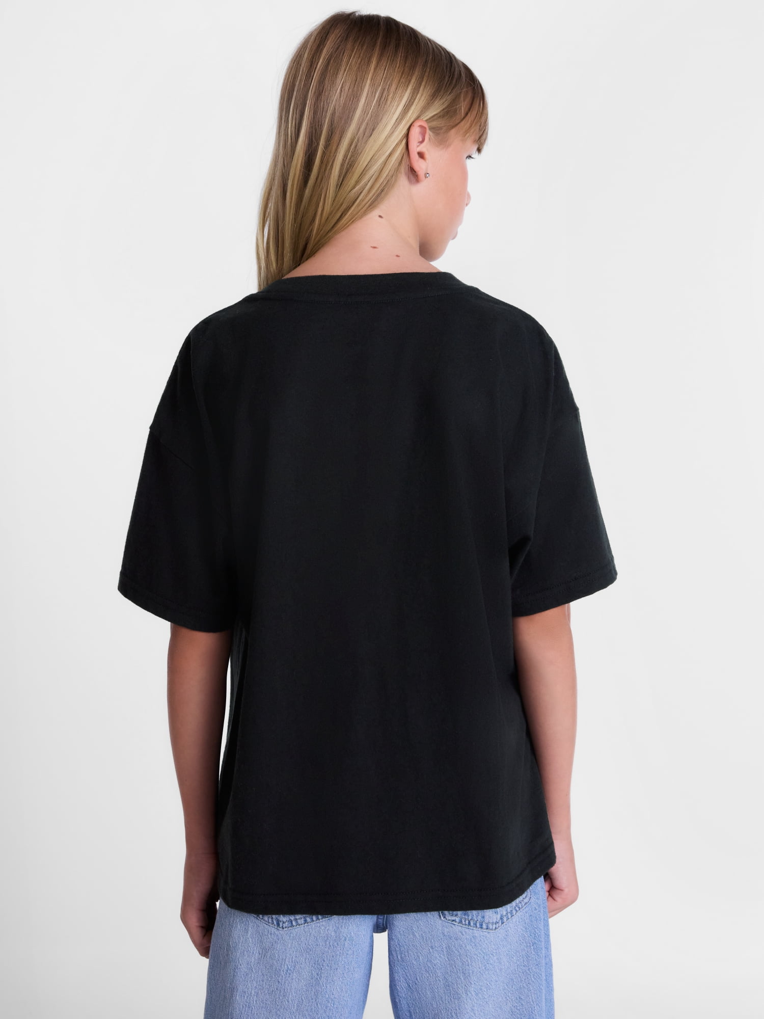 Weekend Academy Girls Oversized Graphic Tee, Sizes 4-18