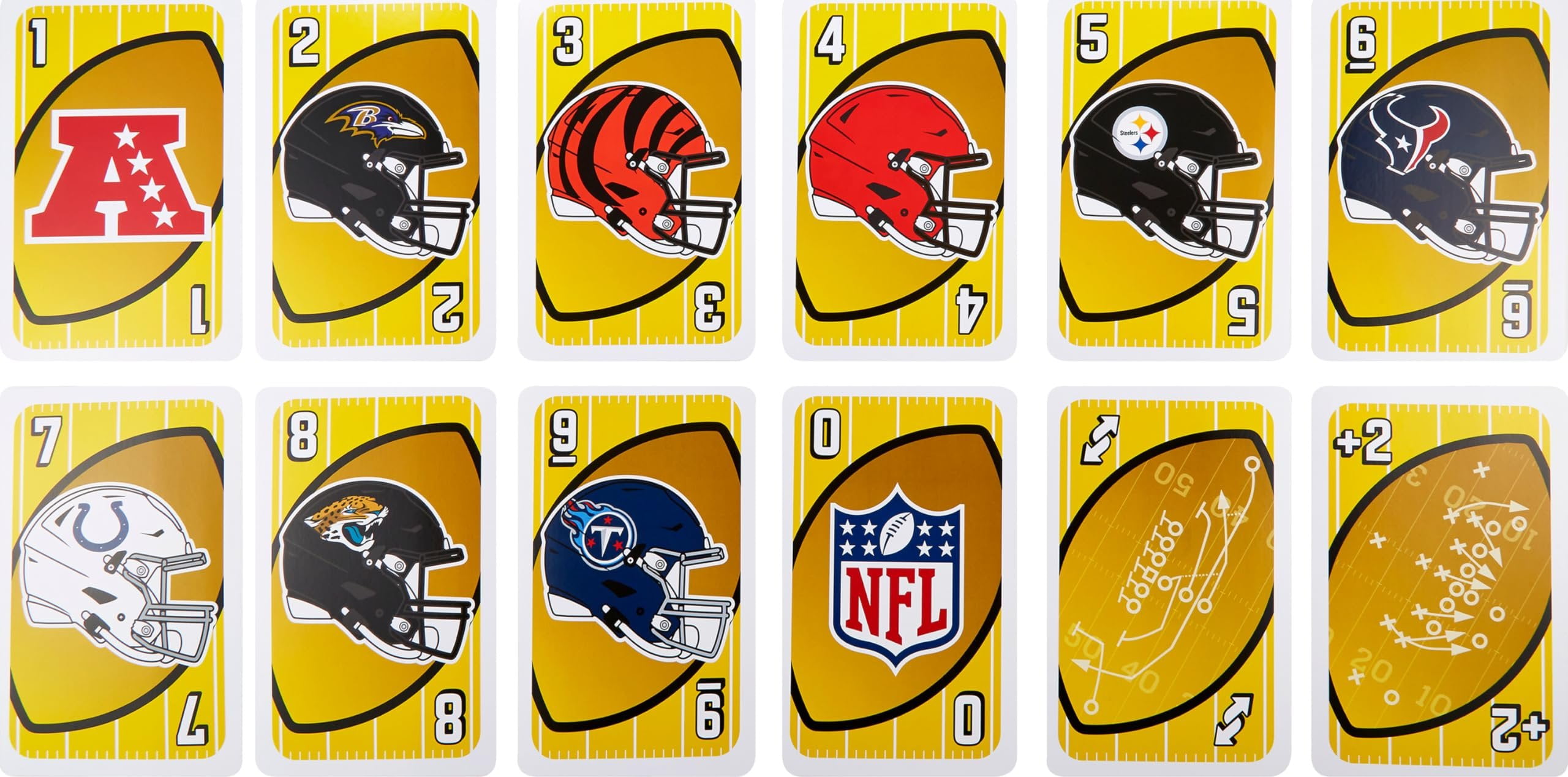 NFL Giant Uno Card Game