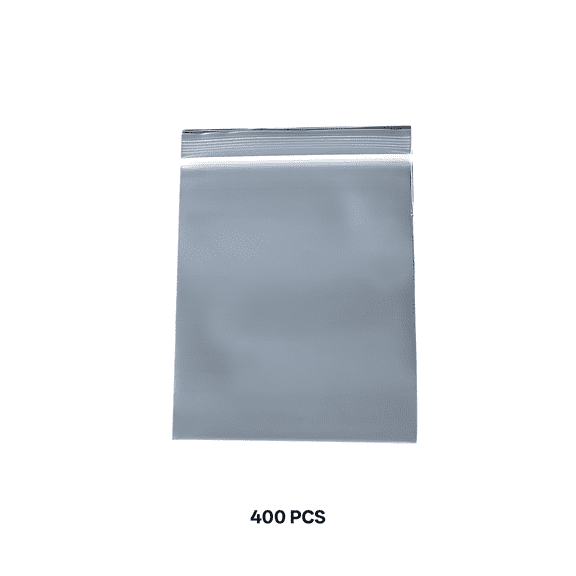 ICERUN 400Pcs Jewelry Bags,Food-Grade Material Small Baggies,Stronger Sealing Cookie Bags with Seal,5x7cm