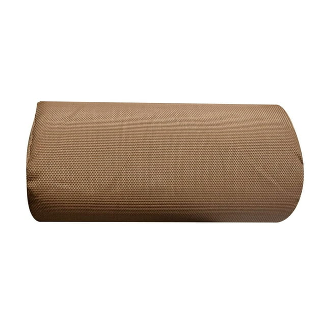 S SERENABLE Adjustable Garden Recliner Head Cushion Comfortable Headrest Pillow with Elastic Brown