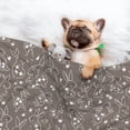 thumbnail image 3 of Naloa Retro Bunny Dog Blanket, 3 Sizes Cat Blanket for Indoor Cats Large Medium Small Dog Gifts-, 3 of 8