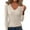 Beige, variant on SGMVNU Sweaters for Women V Neck Soft Knit Ribbed Sweater Basic Long Sleeve Pullover Knits Top Lightweight Fall Outfits M