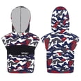 thumbnail image 1 of iiniim Débardeurs à Capuche pour Garçons Musculation Athlétique Sans Manches Camouflage Imprimé T-Shirt Gym Rouge Bleu 16, 1 of 5