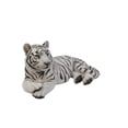 thumbnail image 2 of Garden Decor Animal Statue White Tiger Laying Down Statue, 2 of 4