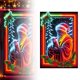 thumbnail image 2 of Cortina luminosa para fiestas festivas y Papá Noel, 2 of 4