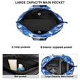 thumbnail image 2 of Flower Women's Large Weekend Travel Bag Moving Canvas Handbag Thick Double Layer Beach Weekend Travel Unisex Hospital Maternity Delivery with Toiletry Waterproof, 2 of 5