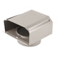 thumbnail image 5 of Tapa de campana extractora cubierta de ventilación de pared de acero inoxidable práctica fuerte para salida de aire de campana extractora para ventilación interior y exterior ANGGREK Otros, 5 of 8