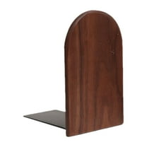 MOKKHNB Black Walnut Head Book Supports For Organizing Books Files And Office School Library And Stylish Design
