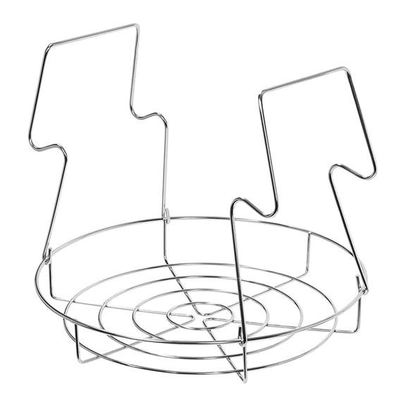 Canning Rack,Canning Jar Rack,Steamer Rack for Water Bath or Pressure Canning,Fit Kinds of Jars-Silver