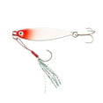 thumbnail image 6 of Windfall 1Pc Fishing Lure, 5cm 10g Metal Sequin Simulation Fish Fishing Bait Hard Lure with Double Hooks - Strengthened Triple Hook, Ice and Saltwater Lures Bait for Trout Walleye and Flounder, 6 of 6