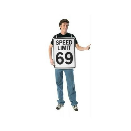 Speed Limit - Adult Standard Costume