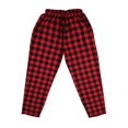 thumbnail image 2 of Pijamas de Franela a Cuadros de Algodón, Pantalón Largo Con Bolsillos, Para Hombre Corte Recto, 2 of 4