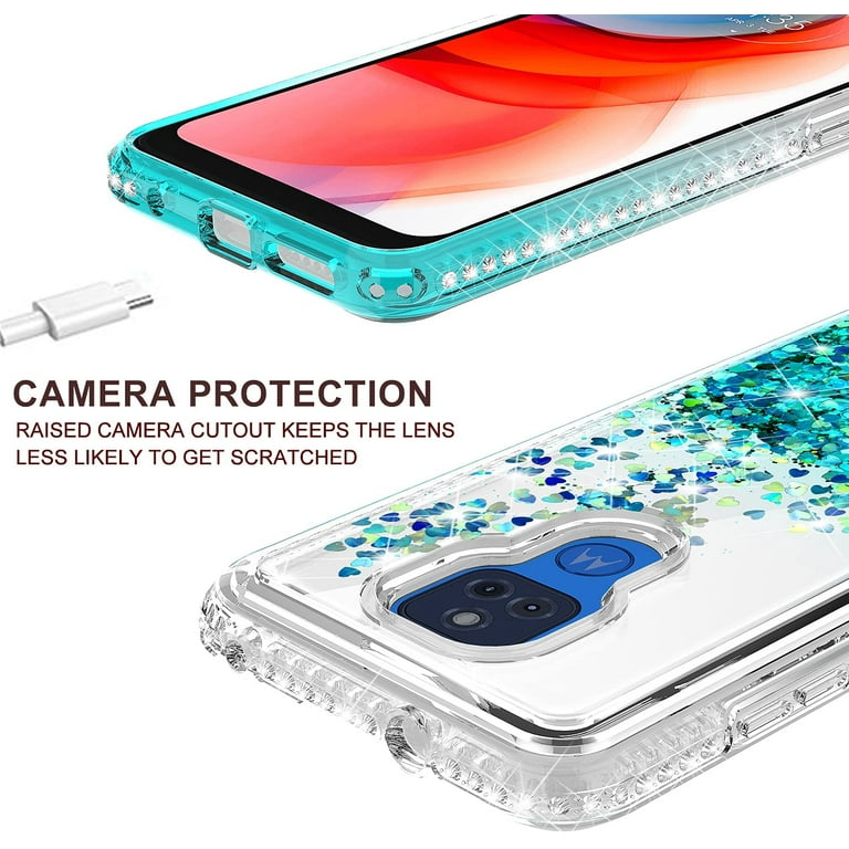 Case for Motorola RAZR 5G Flip Phone Glitter Diamond Designed Bling Luxury  Light Slim Shockproof Protective Phone Case Sparkle Fashion Cover for Girly
