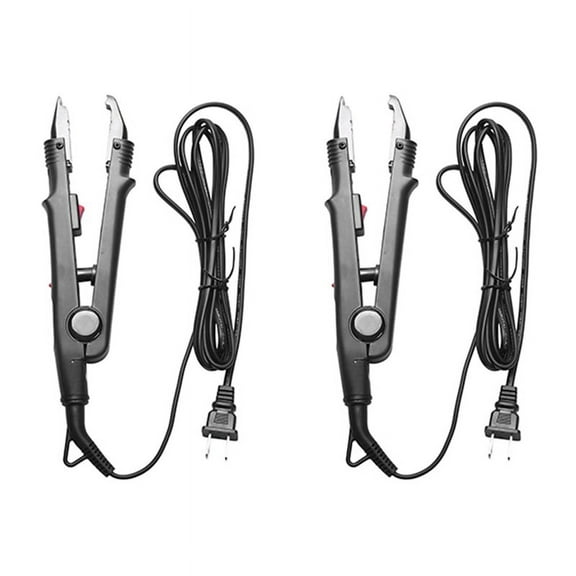 2X Hair Extension Iron Keratin Bonding Tools Heat Connector Machine Temperature Heat Connector US Plug