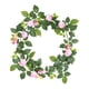 thumbnail image 2 of Guirnalda de rosas artificiales para decoración de techo | Enredadera floral artificial con hojas | Planta colgante de plástico de 130 cm de largo para decoración del hogar, oficina, bodas y fiestas, 2 of 3