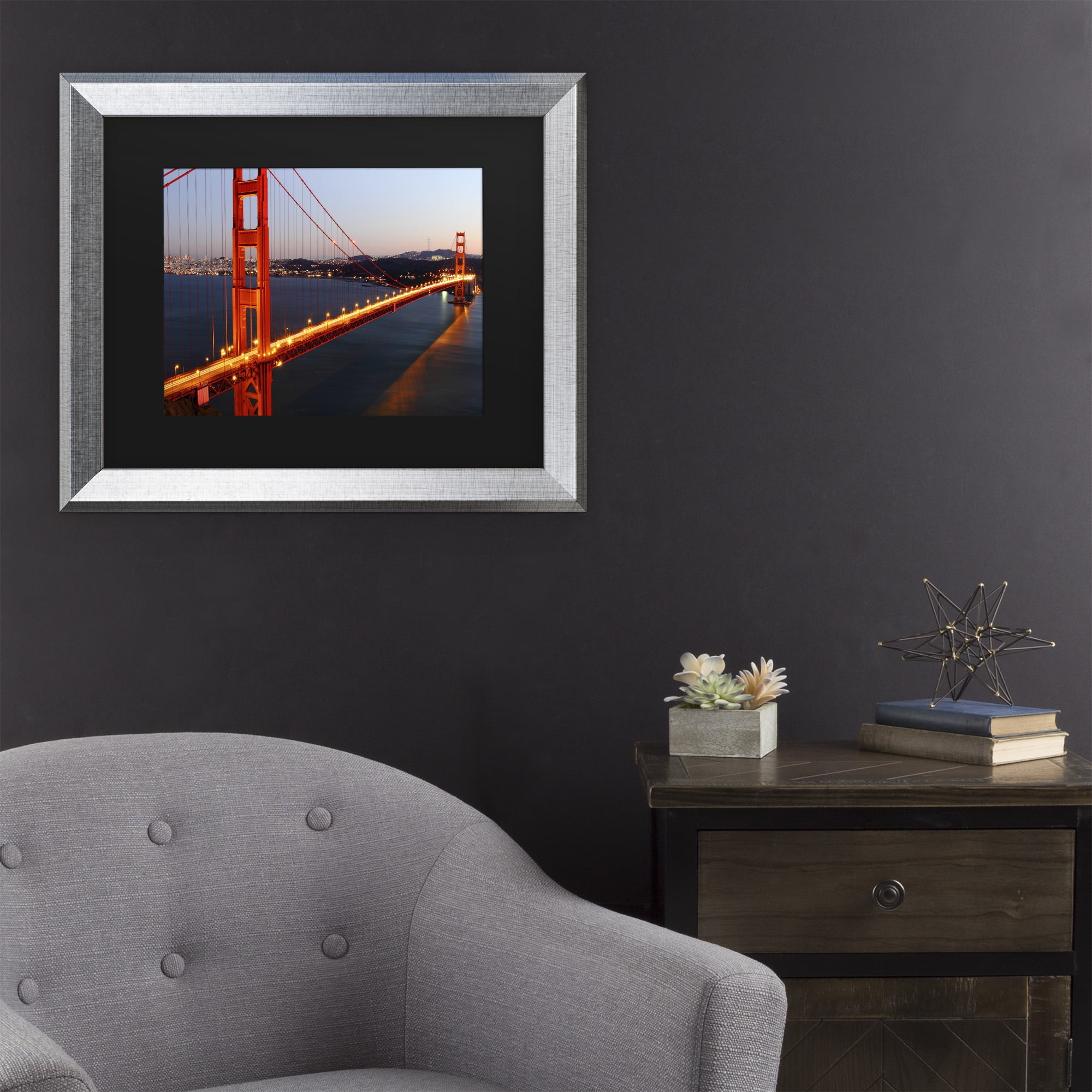 Trademark Fine Art 'Golden Gate SF' Canvas Art by Pierre Leclerc