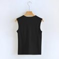thumbnail image 5 of Jewelreauty Womens Tank Tops Seamless Square Neck Sleeveless Camisole Tank Tops 2025 Summer Trendy Tops (S, Black), 5 of 7