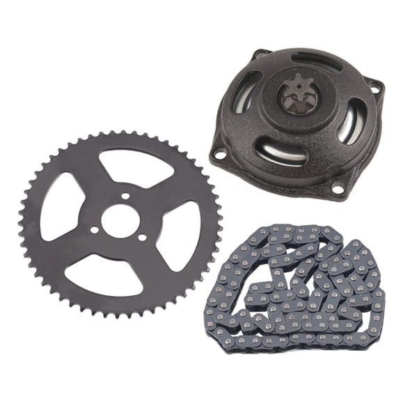 Motorcycle 49cc Drives Systems 54 Teeth 110 Link Chain with Gear Box And Rear Sprocket for Pocket Bike
