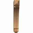 thumbnail image 2 of Ekena Millwork 6"W x 30"D x 38"H Thorton Craftsman Rough Sawn Bracket, Western Red Cedar, 2 of 13