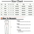 thumbnail image 3 of 2026 ! asdoklhq 2026 Summer Fall Shorts for Women $5, Womens Plus size Women's Cotton and Linen Double Pocket Bib Jumpsuit Loose Suspender Solid Color Jumpsuit, 3 of 9