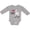 AC-Heather Grey, variant on Inktastic I Love Goats- cute goat Boys or Girls Long Sleeve Baby Bodysuit