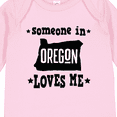 thumbnail image 4 of Inktastic Someone in Oregon Loves Me Boys or Girls Long Sleeve Baby Bodysuit, 4 of 5