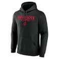 thumbnail image 2 of Men's Black Minnesota Twins Stranger Things Logo Lockup Pullover Hoodie, 2 of 3