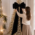 thumbnail image 4 of Clearance!! Oversized Christmas Bow Holiday Decoration for Trees Wreaths and Doors, 4 of 6