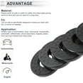 thumbnail image 4 of Unique Bargains Universal Oil Seal TC Double Lip w Steel Spring Seal Ring Rotary Shaft Seal 45x100x12mm High Pressure Nitrile Rubber Black 5 Pcs, 4 of 7