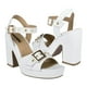 thumbnail image 1 of SANDALIAS DAMA STYLO 9023 SIMIPIEL BLANCO, 1 of 4