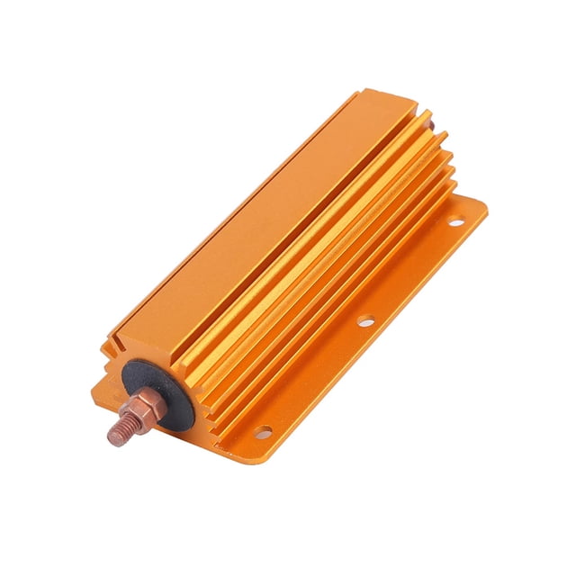 Methold Resistor bobinado de 200W, 1R, 2R, 4R, 8R, 10R, carcasa de Metal, reemplazo de resistencia electrónica, ascensor, mecánico Industrial Electrónica
