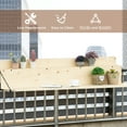 thumbnail image 3 of Spruce Wood - Foldable for Quick Space Saving - On Balcony Railings - Create Functional Outdoor Area, 3 of 5